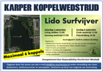 Karper koppelwedstrijd Surfvijver Lido Waalwijk