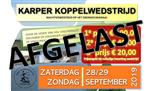 Inschrijving karperkoppelwedstrijd